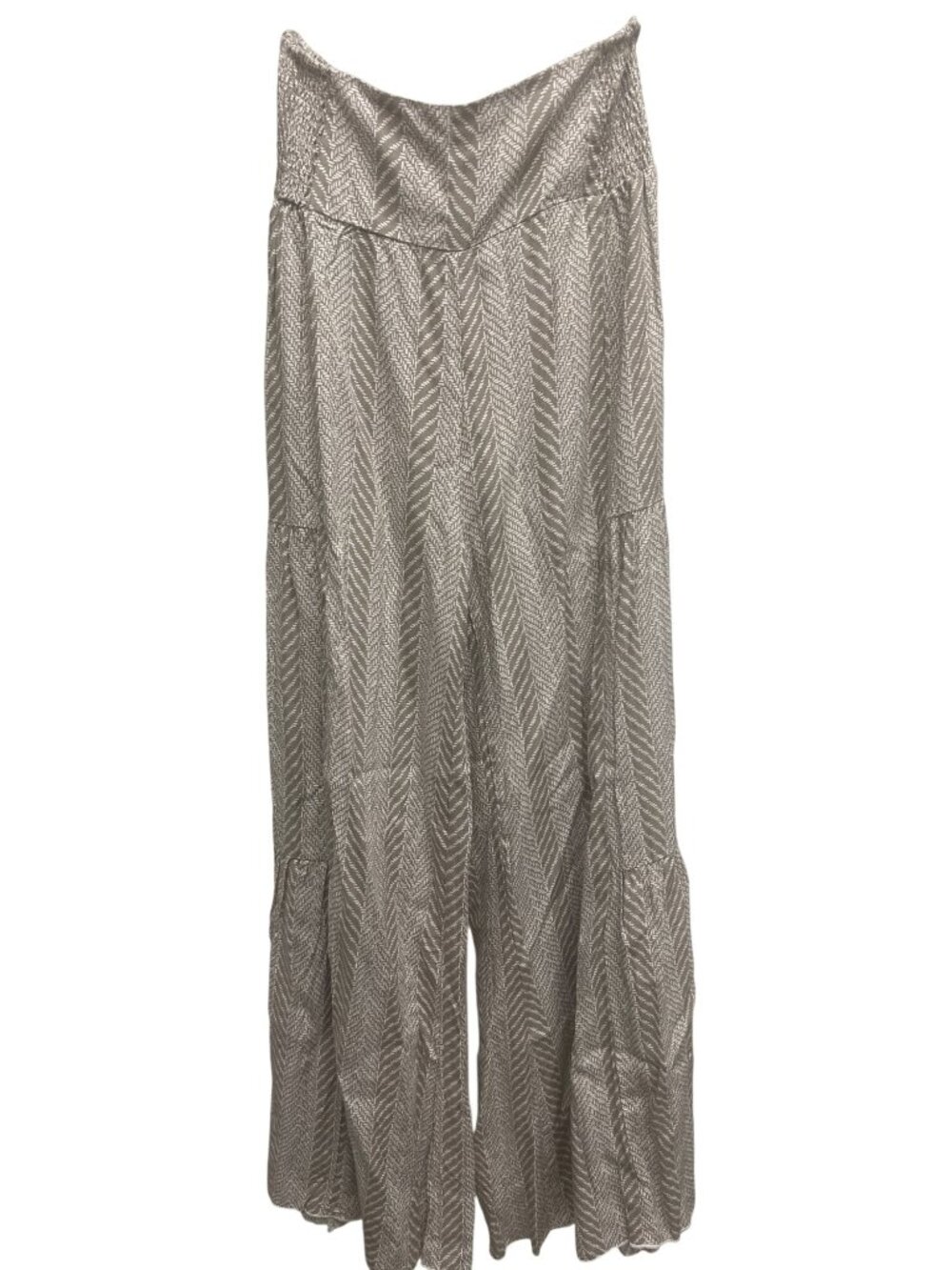Mahina Smocked Tiered Wide Leg Pants